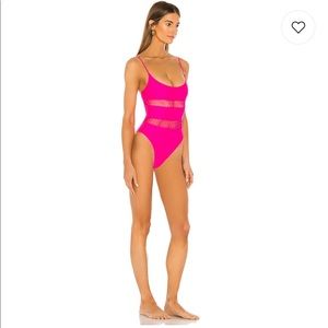 Lovers and Friends Jet One Piece in Pitaya